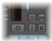 APPLE Logic Express 8 - To make a channel strip solo safe: - 1