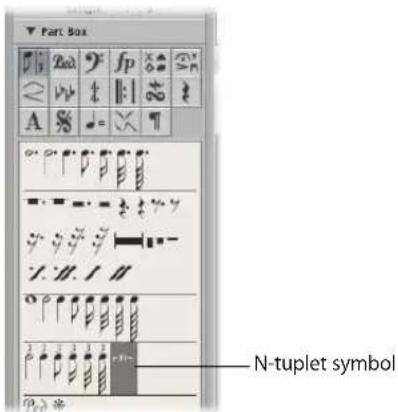 Part Box P 200 97 fp 64 21 < 1 1 2 3 A 8 1 = × 1 N-tuplet symbol