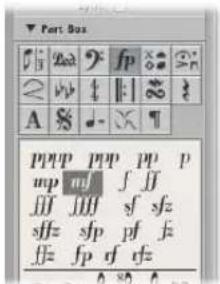 Part Box D j 2nd 9' fp 6# 5n 2 k4 1 11 1∞ 3 A 8 1- × 7 ppp ppp pp p mp mf f ff jff jfff sf sfz sffz sf pf fz ffz fp rf tfz