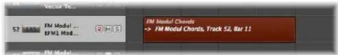 Vector Te... 52 FM Modul ... EFM1 Mod... FM Modul Chords -> FM Modul Chords, Track S2, Bar 11