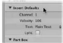 APPLE Logic Express 8 - Selecting Multiple Regions in the Score Editor - 1