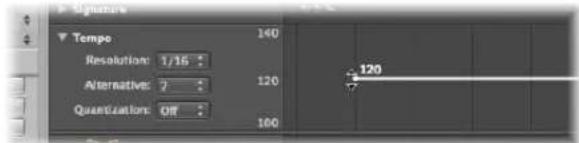 Signature Tempo 140 Resolution: 1/16 Alternative: 7 Quantization: Off 120 100