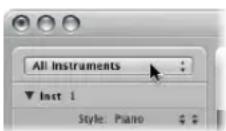 APPLE Logic Express 8 - Choosing a Score Set - 1