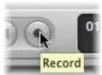 APPLE Logic Express 8 - To start recording: - 1