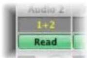 APPLE Logic Express 8 - To add a channel to an additional group: - 1