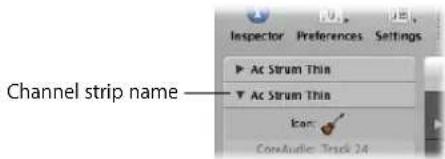 Inspector Preferences Settings ▶ Ac Strum Thin ▶ Ac Strum Thin Icon: ConAudio Track 24