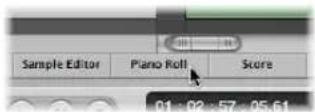 APPLE Logic Express 8 - To see how Arrange window areas interact: - 8