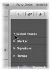 Global Tracks Marker Signature Tempo 1.000 Flashback