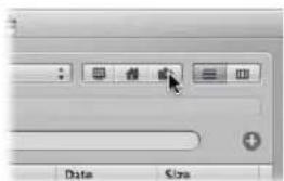 Screenshot of a software interface with buttons and dropdowns, showing text input fields and buttons labeled 'Date' and 'Size'.