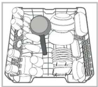 INDESIT DFP 58T92 CA NX SK - Upper rack - 1