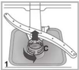INDESIT DFP 58T92 CA NX SK - Die Filter reinigen - 1