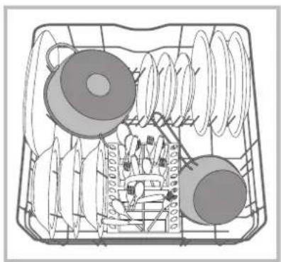 INDESIT DFP 58T92 CA NX SK - Nederste kurv - 1