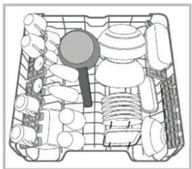 INDESIT DFP 58T92 CA NX SK - Ylempi kori - 1