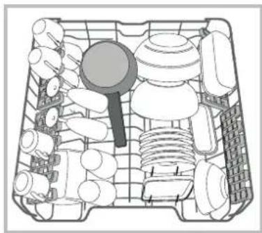 INDESIT DFP 58T92 CA NX SK - ∅verste kurv - 1