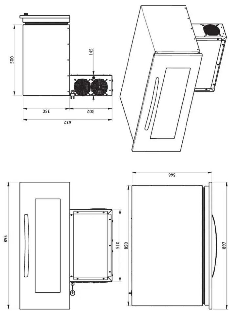 KITCHENAID KRWS 9010/1 - DO NOT INSTALL THE WINE DRAWER IN A COLUMN. DO NOT INSTALL THE WINE DRAWER ON ITS OWN OR IN A SINGLE CABINET. - 1