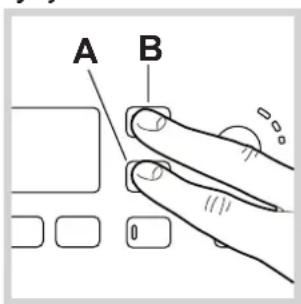 A B