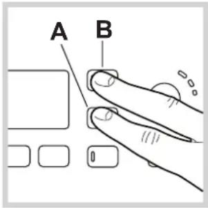 A B