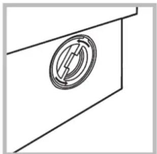HOTPOINT FMG 743 SK - Rengöring av pumpen - 2
