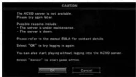 Namco Bandai Games Armored core: Verdict day (Xbox 360) - Códigos de error - 2