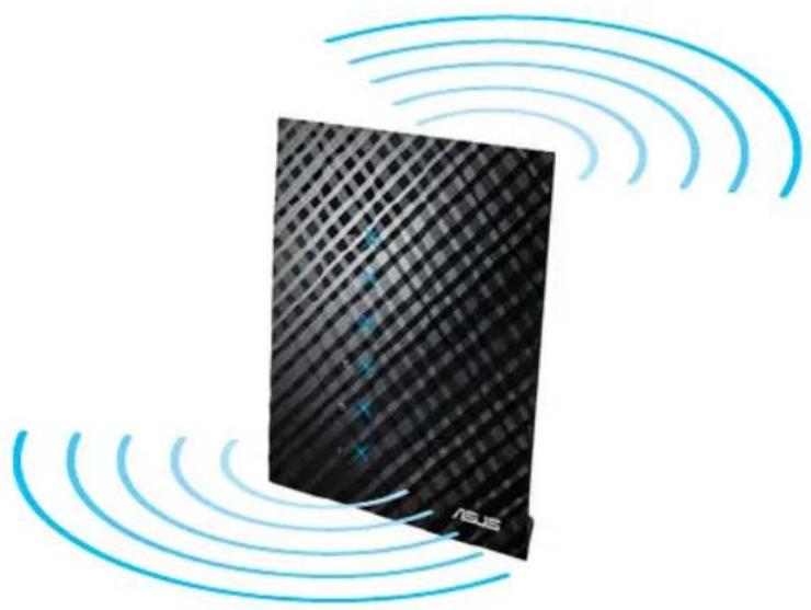 ASUS RP-AC52U - Positioning your router - 1
