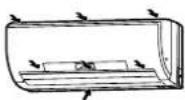 MITSUBISHI MUZ-FD25VA - 5-2. RIMOZIONE DELL'UNITÀ INTERNA - 2
