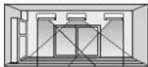 MITSUBISHI MUZ-FD25VA - Posizione di installazione: - 1