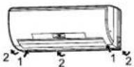 MITSUBISHI MUZ-FD25VA - Procedura di smontaggio - 1