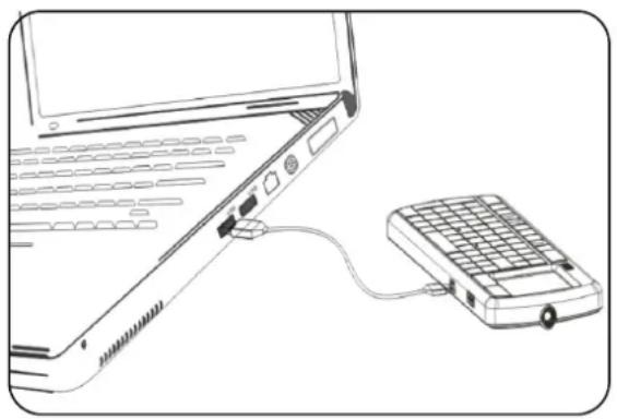 Chill Innovation KB-1BT Nordic - Opladning af batteriet - 1