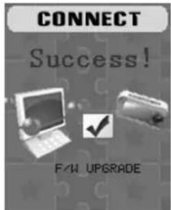 CONNECT Success! F/W UPGRADE
