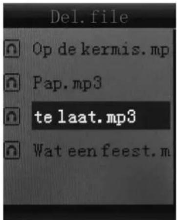 HYUNDAI MPC 883 FM - Vymazat' súbor: - 1