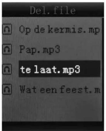 Del. file No Yes