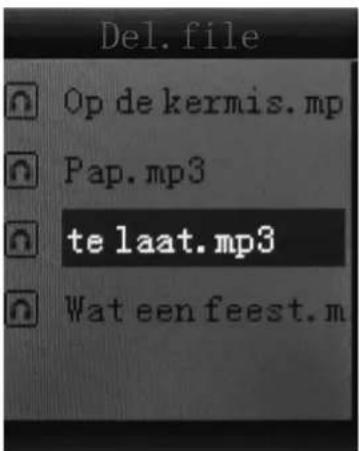 HYUNDAI MPC 883 FM - Vymazat soubor: - 1