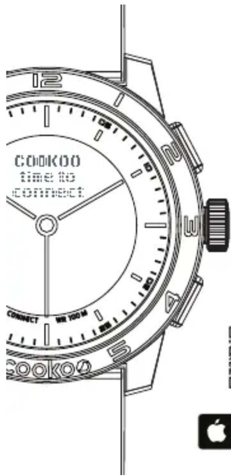 COOKOO time to connect: CONNECT WR 100 M COOKOO