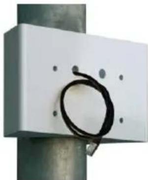 Mobotix D15Di-Sec-180 5MP - Mounting to a Pole - 2