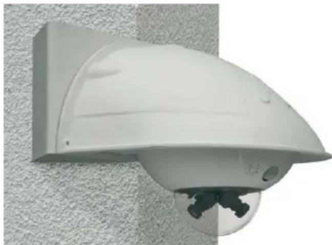 Mobotix D15Di-Sec-180 5MP - Mounting the Outdoor Wall Mount - 3