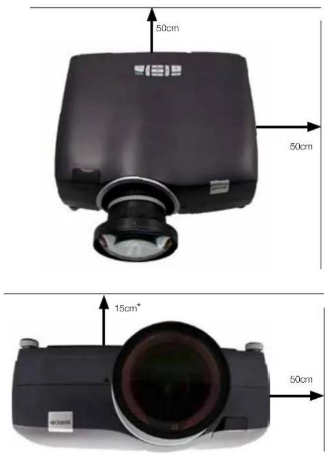 50cm 50cm 15cm* 50cm