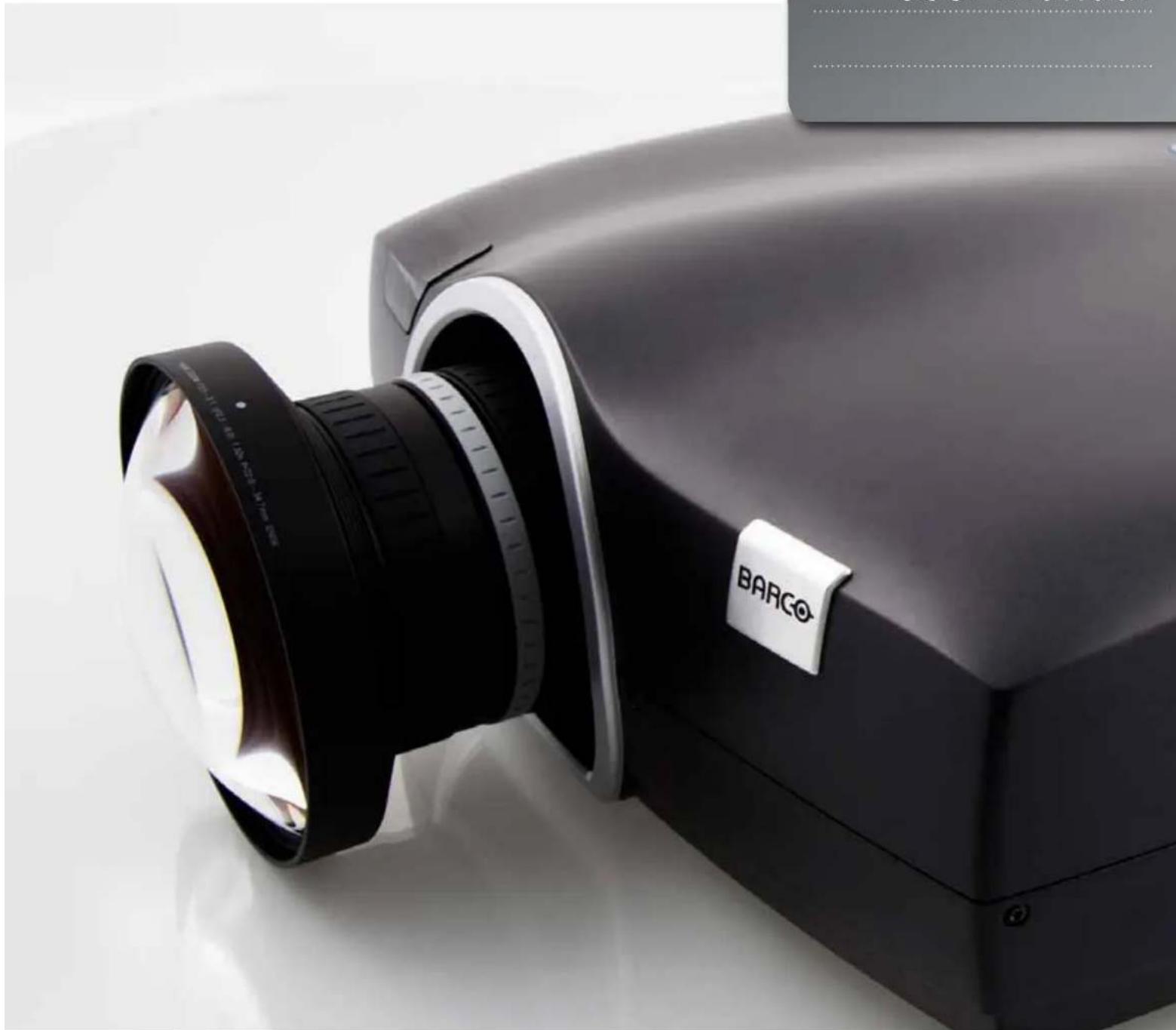 Barco CTHD-61B - User Manual - 1