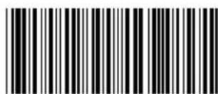 Black and white barcode image with vertical lines on both sides