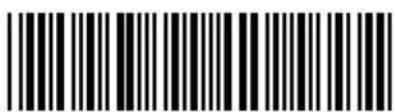 Black and white barcode image with vertical lines on both sides