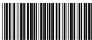 Black and white barcode image with vertical lines on both sides