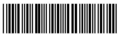Black and white barcode image with vertical lines on both sides