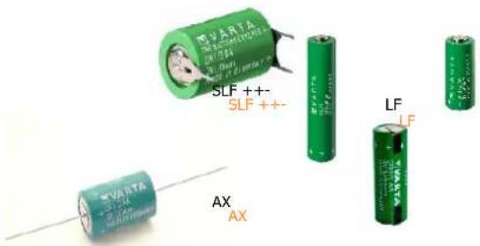 VARTA V321 - VARTA PRIMARY 3VOLT LITHIUM CYLINDRICAL - 1