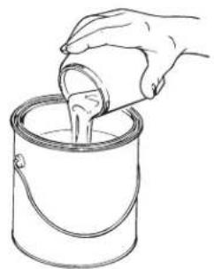 Wagner SprayTech Power Painter - Cleaning the Material container: - 2