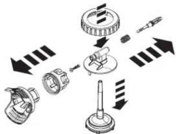 Wagner SprayTech Power Painter - Cleaning the Components - Oil-based materials - 4