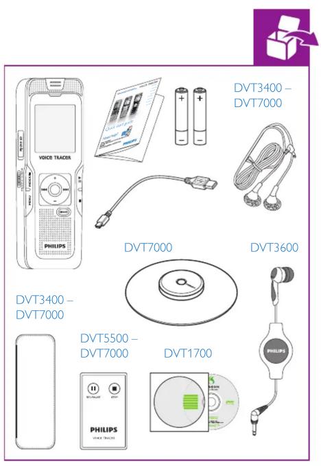 PHILIPS Voice Tracer DVT1700 - 1