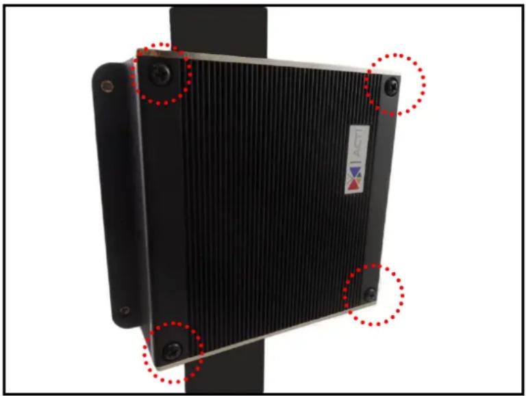 ACTi ECD-1000 - How to Use the Pole Mount? - 4