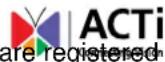 ACTi ECD-1000 - Trademarks - 1