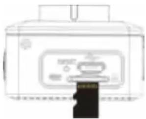DENVER ACT-5001 - How to use the memory card - 1