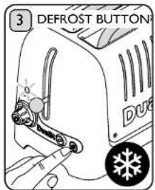 3 DEFROST BUTTON Duo