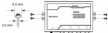 6.0 mm 3.5 mm NPort MOXA
